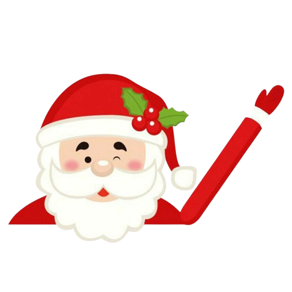 Autocollant de Noël pour essuie glace
