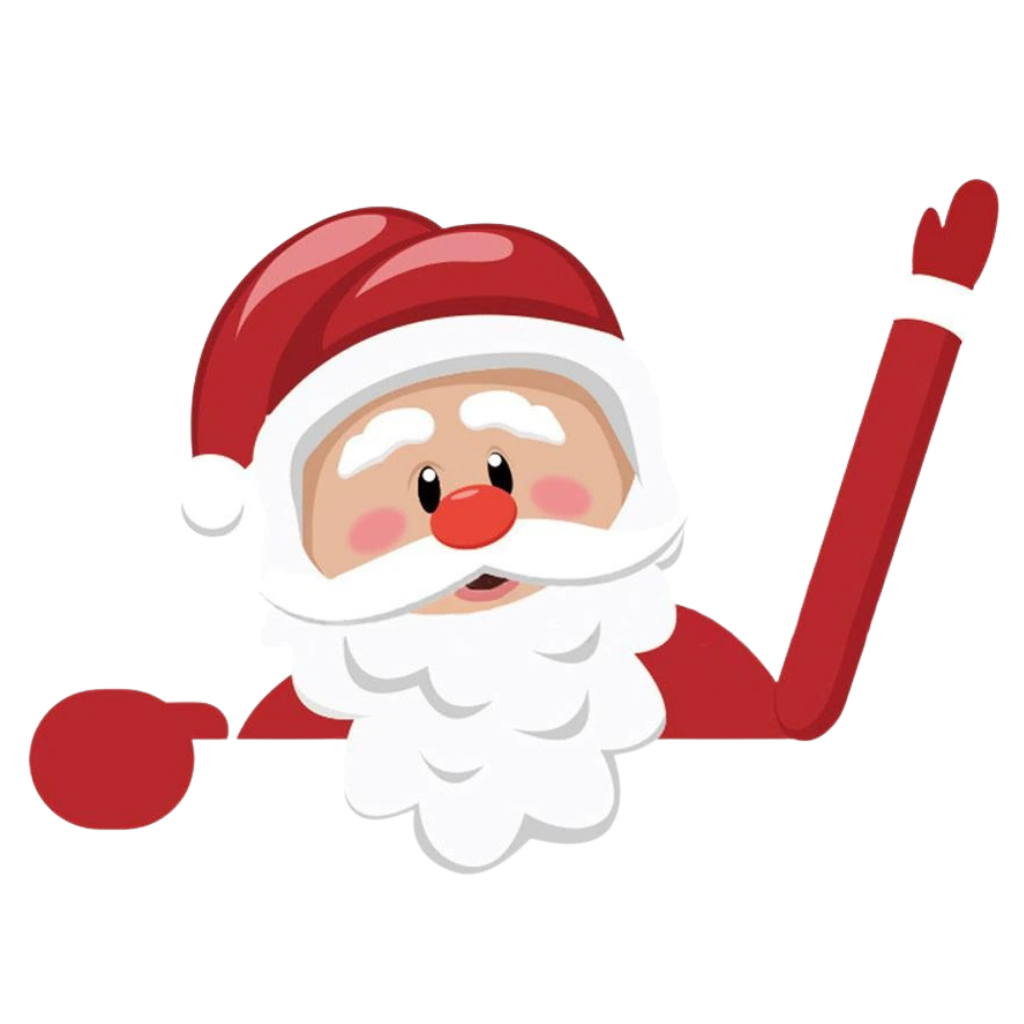 Autocollant de Noël pour essuie glace