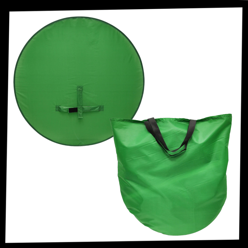 Arrière-plan vert pliable pour chaise