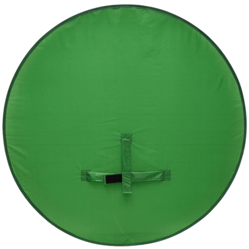 Arrière-plan vert pliable pour chaise