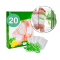 Patches naturels detoxifiants pour pieds (20pcs)