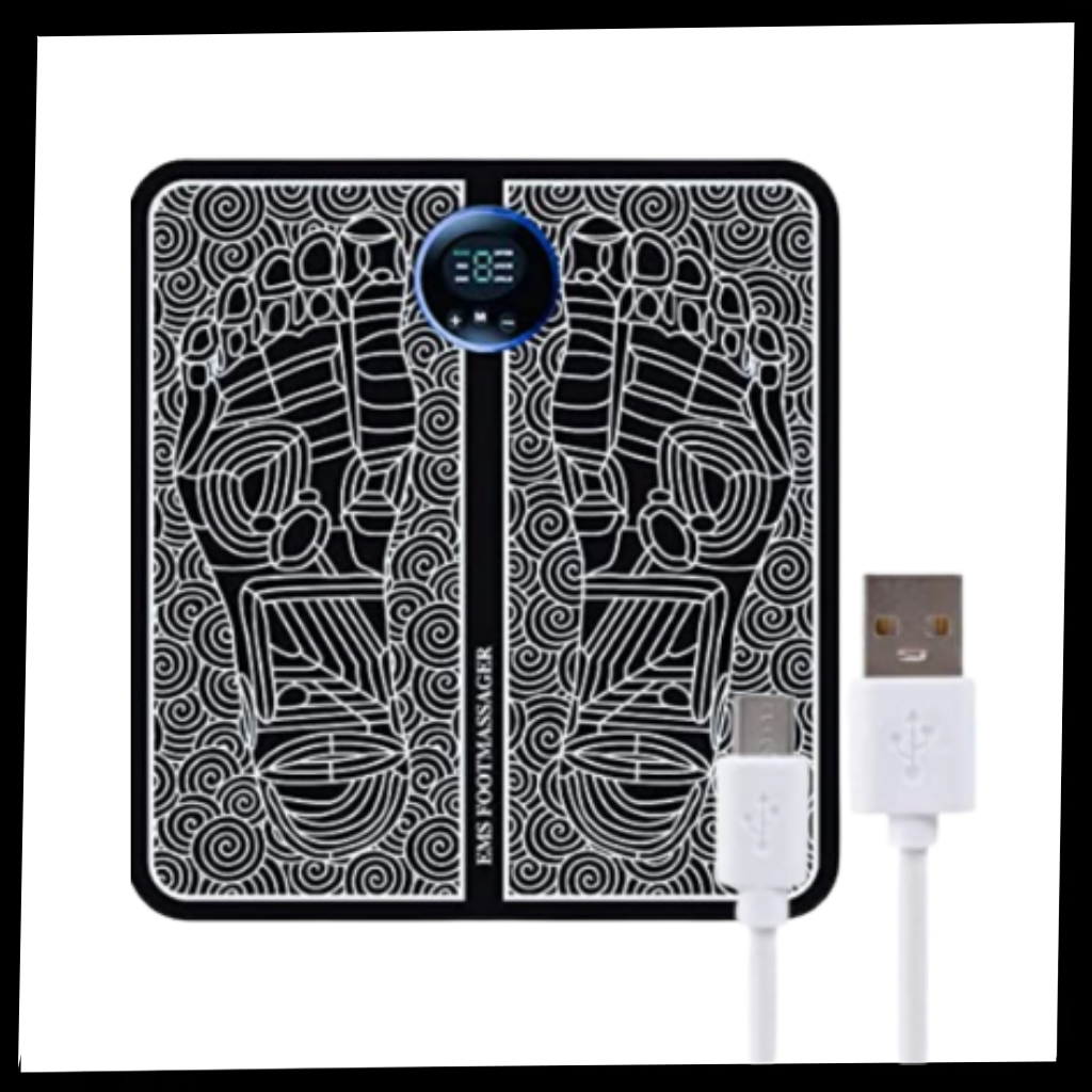 Tapis masseur de pieds électrique EMS