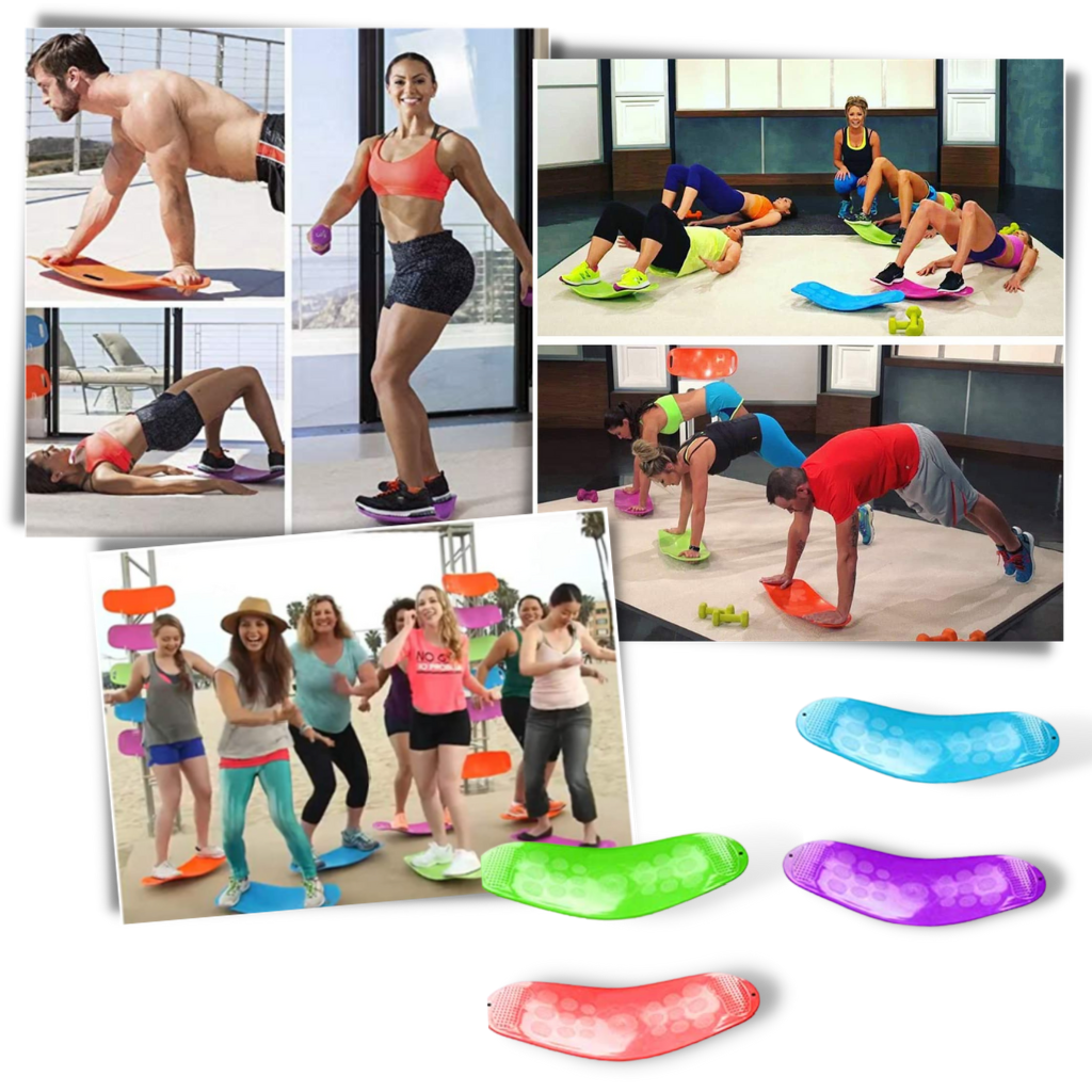 Planche pour exercice d'équilibre