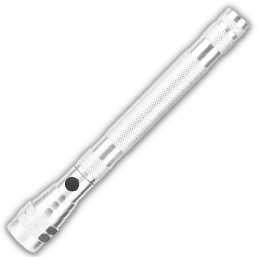 Lampe de poche à LED magnétique et télescopique