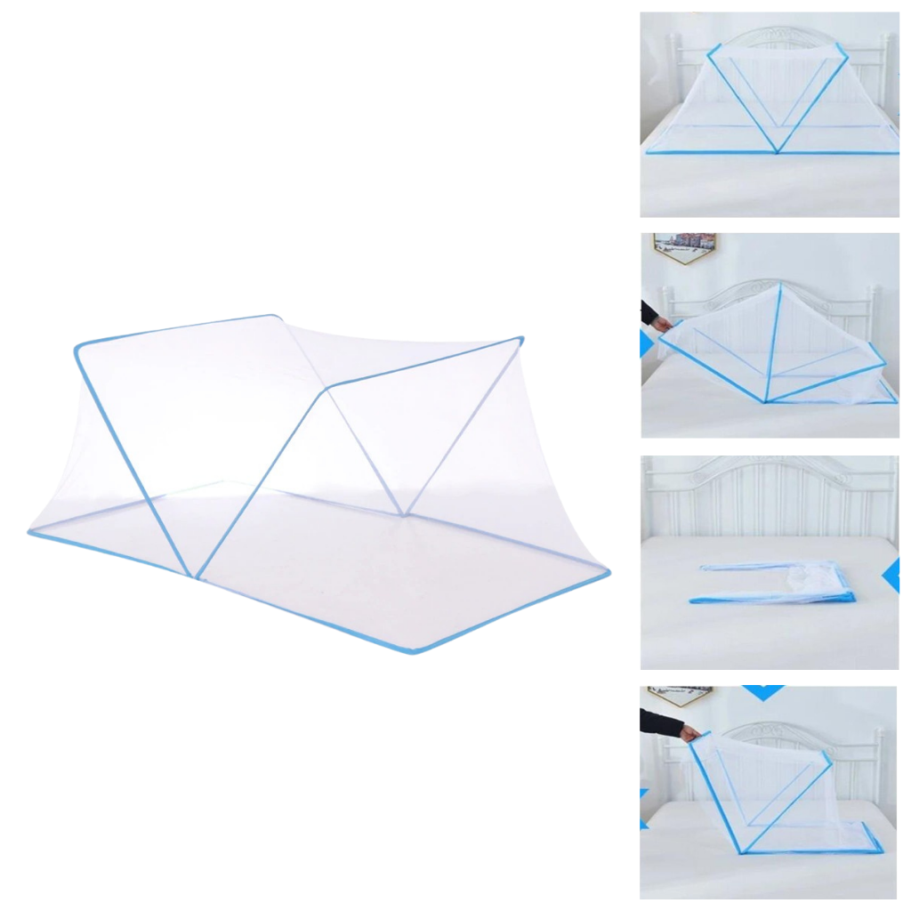 Moustiquaire pliable pour lits