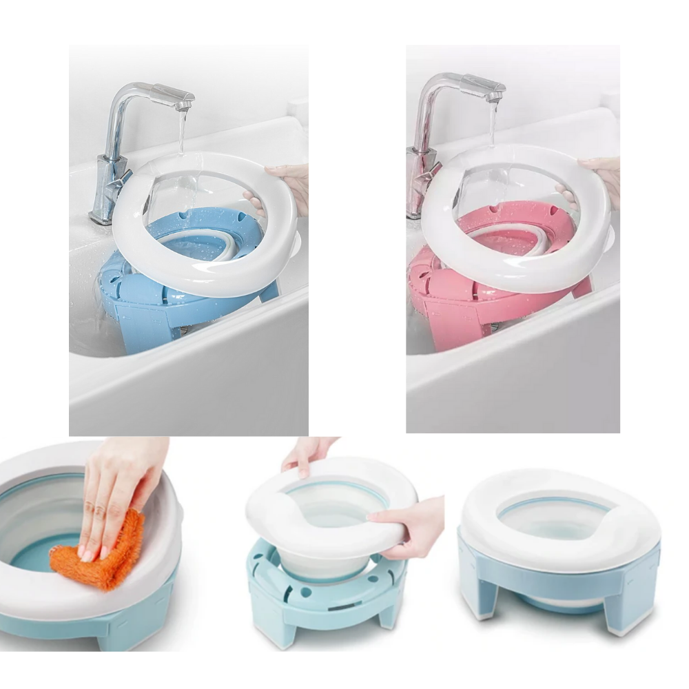 Pot pliable 3 en 1 pour les tout-petits