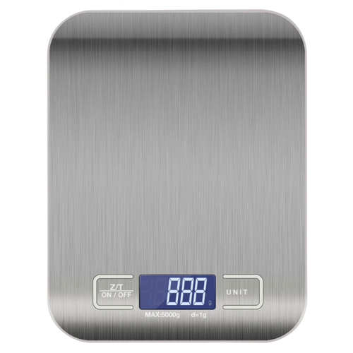 Balance de cuisine numérique LCD en acier inoxydable