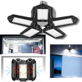 Lumière de garage avec 5 panneaux pliables