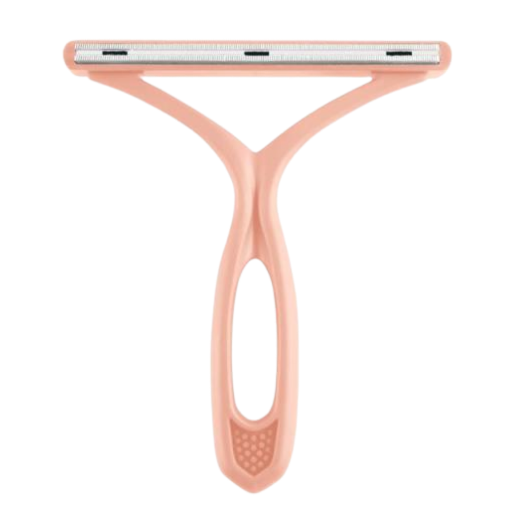 2 pièces de rasoir manuel anti-bouloche à double face pour vêtements