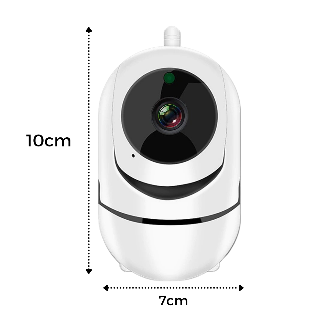 Caméra de sécurité sans fil HD avec détection du son et des mouvements