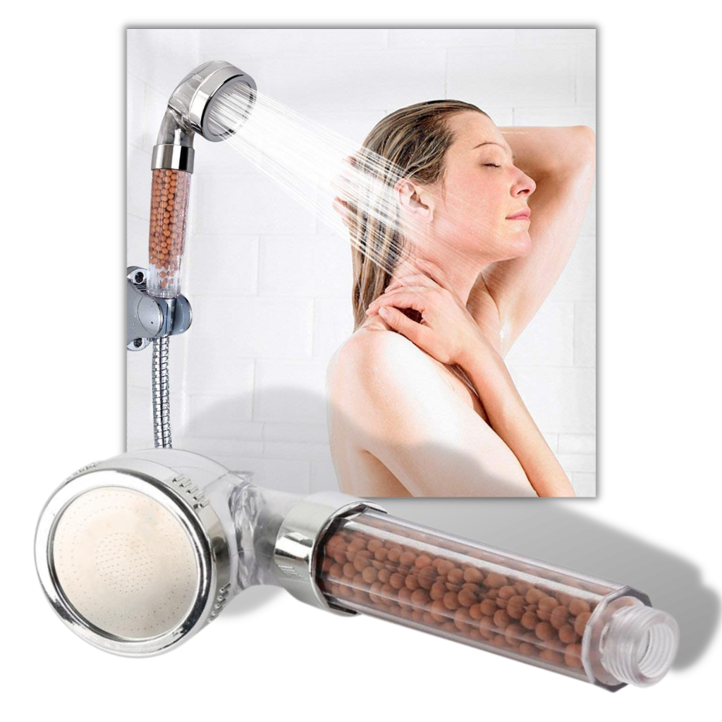 Pommeau de douche ionique à haute pression