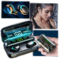 Écouteurs Bluetooth avec boîtier de chargement