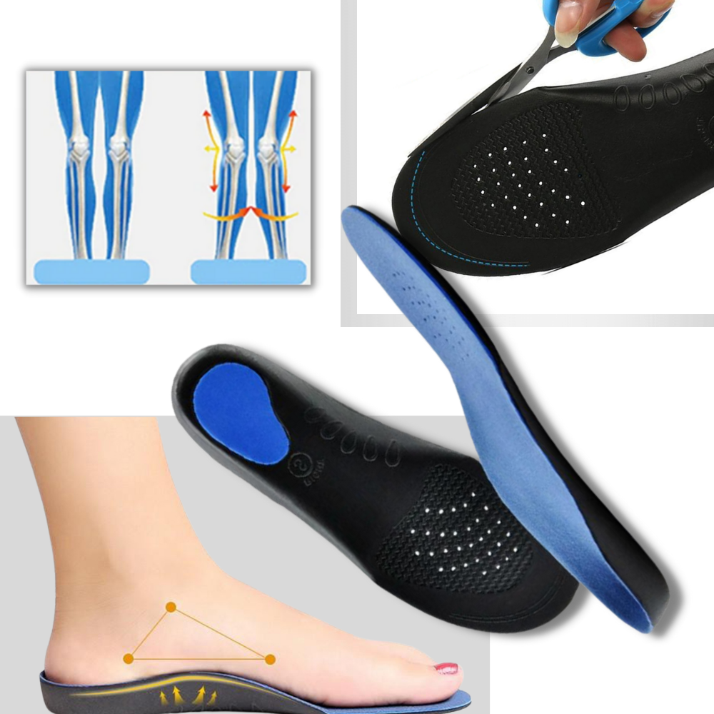 Semelle orthopédique correctrice de posture