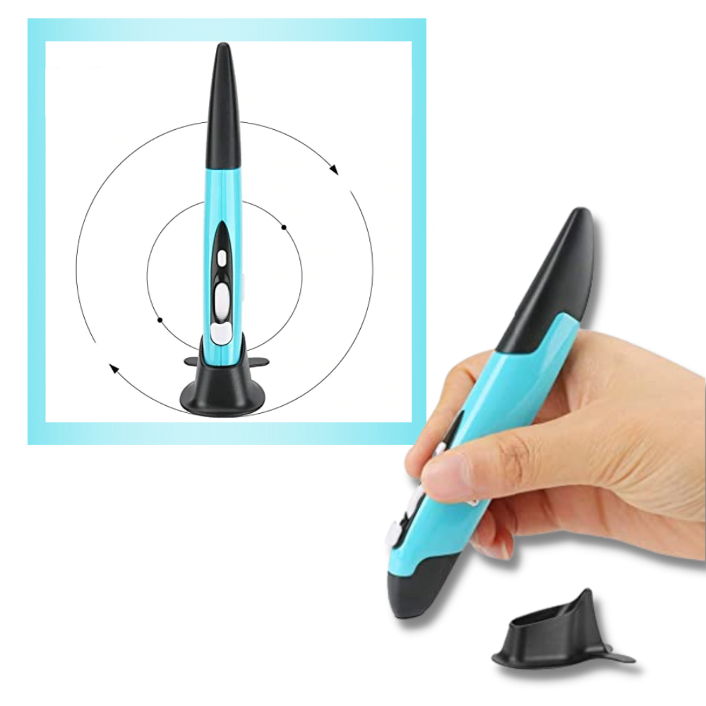 Souris sans fil en forme de stylo