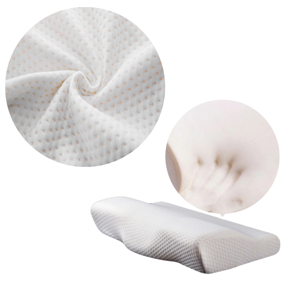 Oreiller de soutien des cervicales en mousse à mémoire de forme