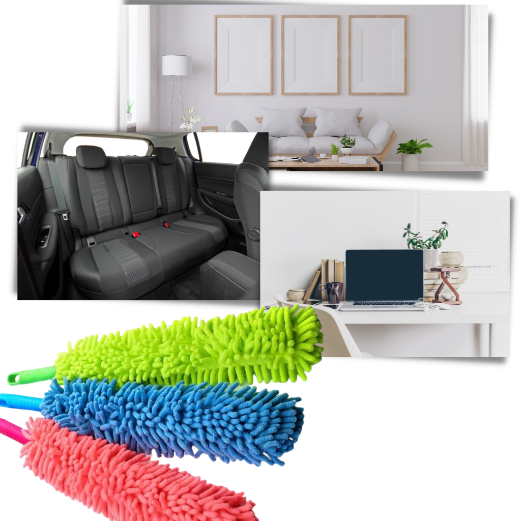 Plumeau flexible en microfibres