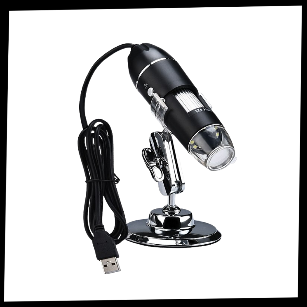 Microscope numérique à USB avec LED