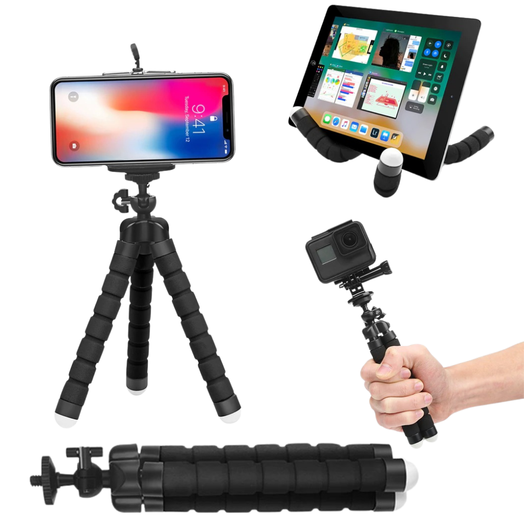 Mini trépied flexible pour téléphone