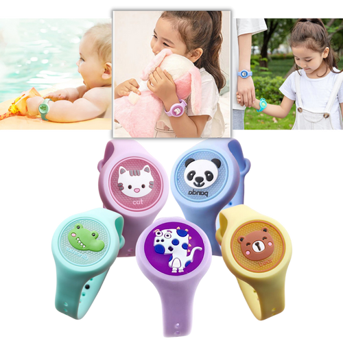 Bracelet anti-moustique pour enfants