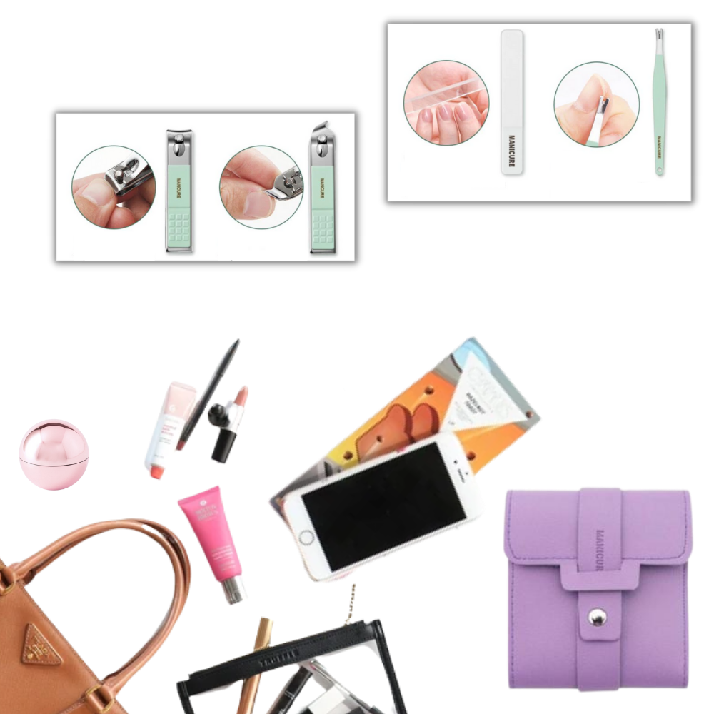 Ensemble de manucure portable