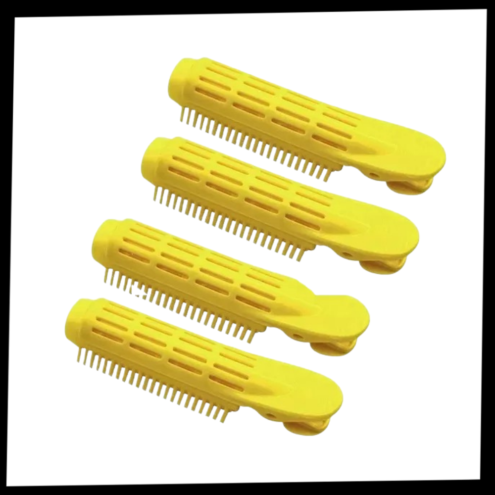 Lot de 4 pinces de voluminisation instantanée pour les cheveux