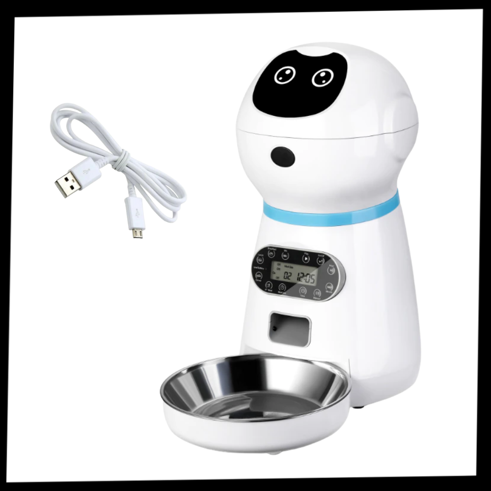 Distributeur automatique de nourriture pour animaux de compagnie