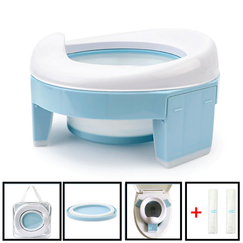 Pot pliable 3 en 1 pour les tout-petits