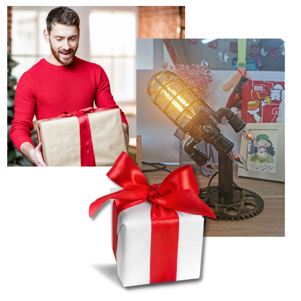 Lampe LED en forme de fusée