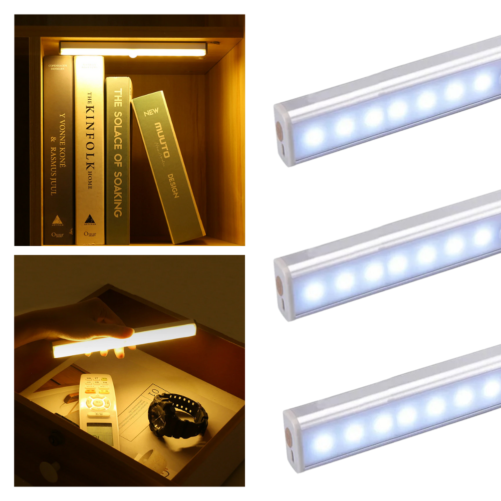 Lumière LED magnétique à détecteur de mouvement