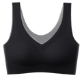 Soutien-gorge ultra-fin sans couture en soie glacée
