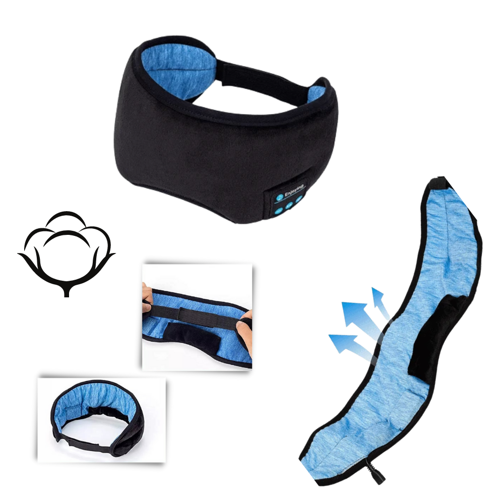 Masque de sommeil à Bluetooth