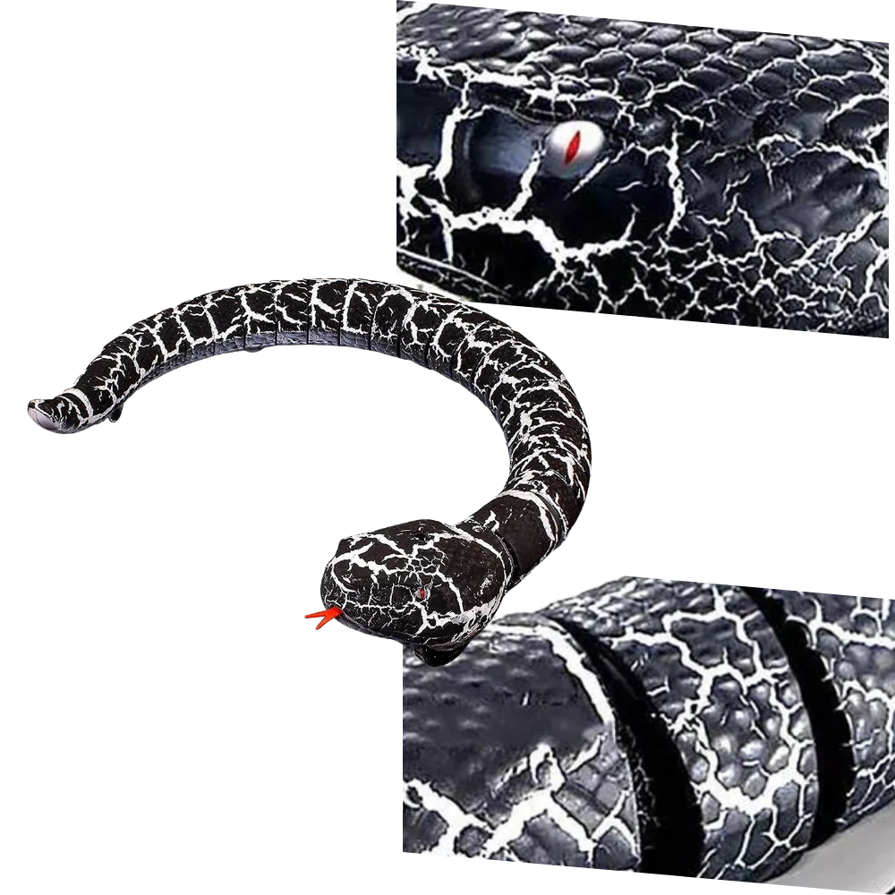 Jouet serpent interactif télécommandé pour chat