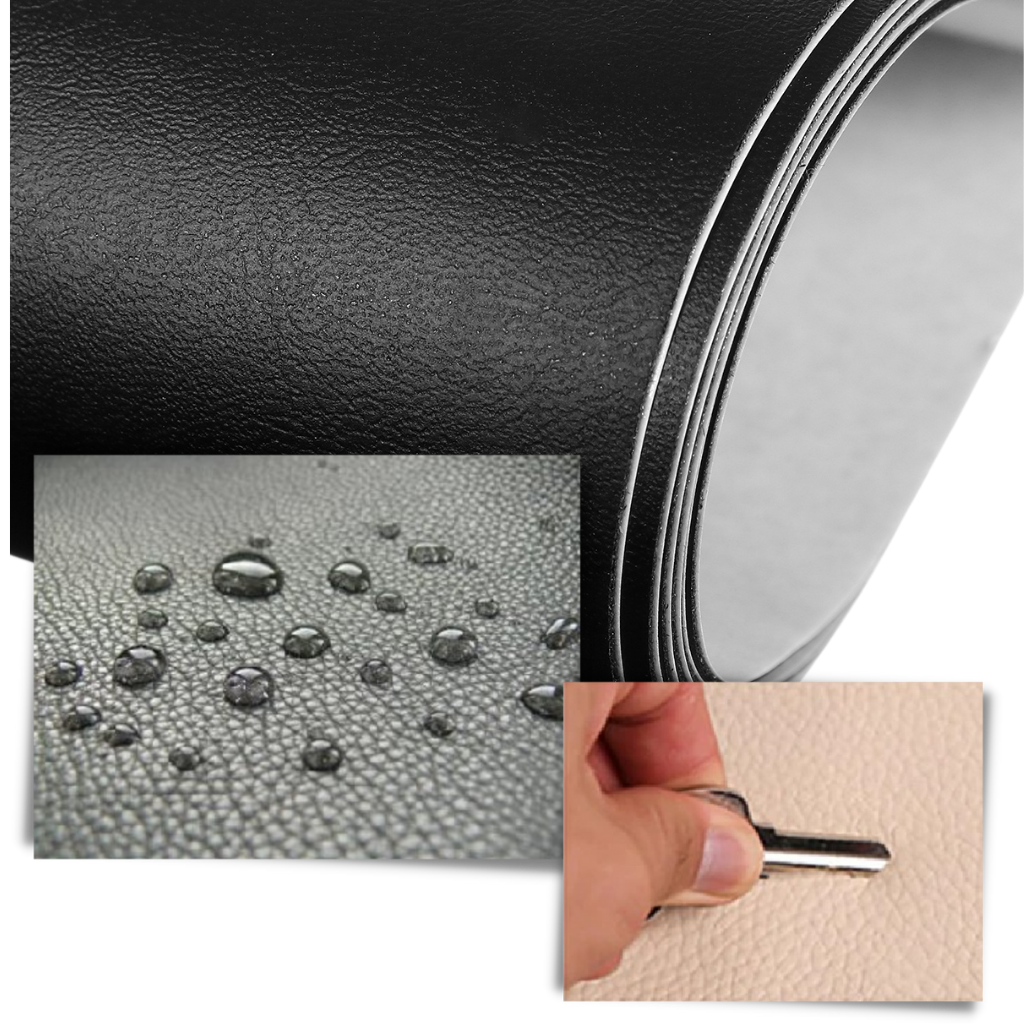 Patch de réparation en cuir auto-adhésif