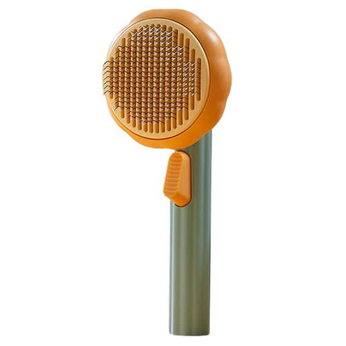 Brosse autonettoyante pour animaux de compagnie