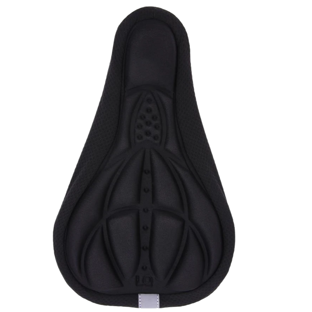Coussin de selle de vélo rembourré en gel de silicone