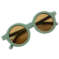 Lunettes de soleil rondes vintage pour enfant de 1 à 5 ans