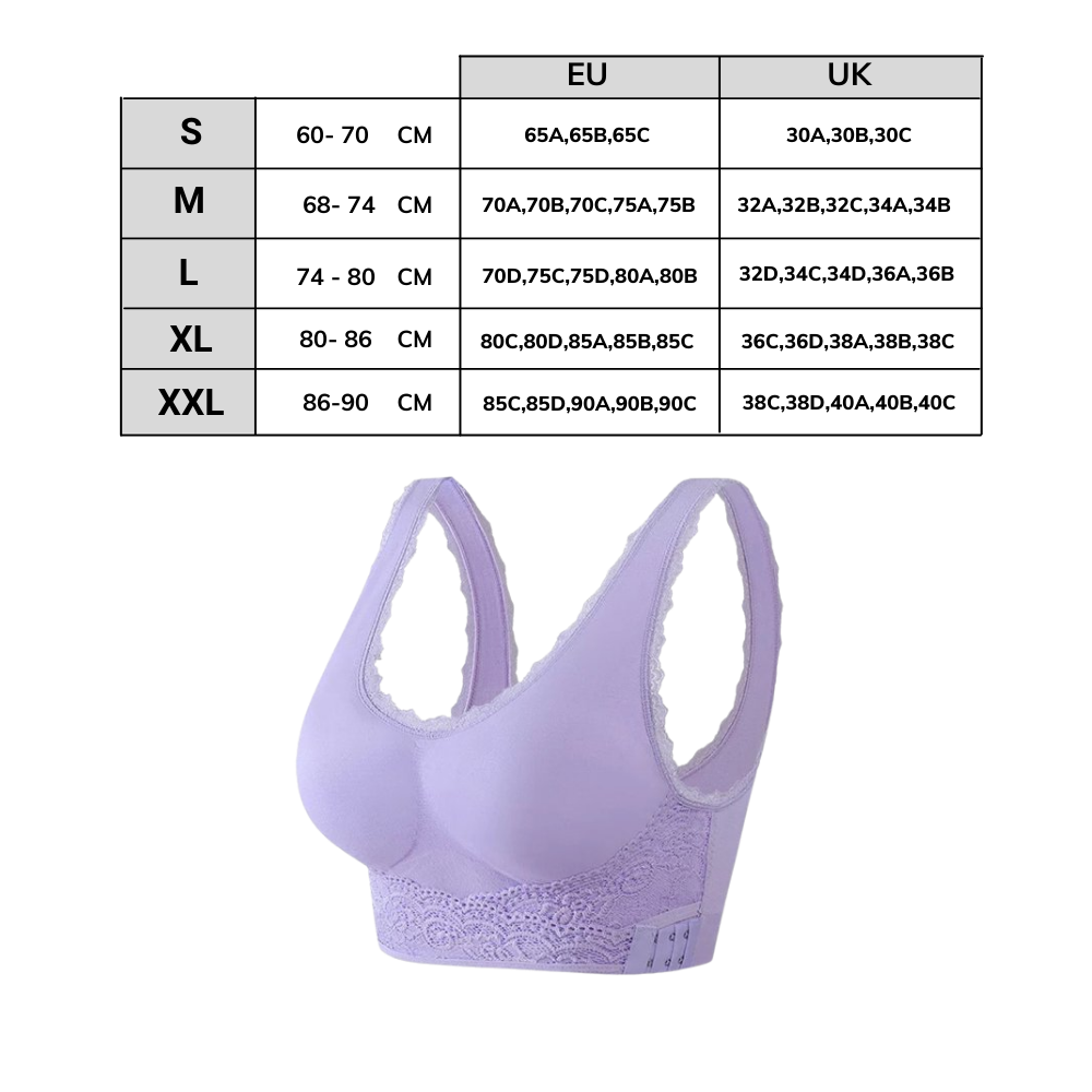 Soutien-gorge push-up sans coutures et sans fil