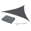 Voile d'ombrage triangulaire résistante à l'eau