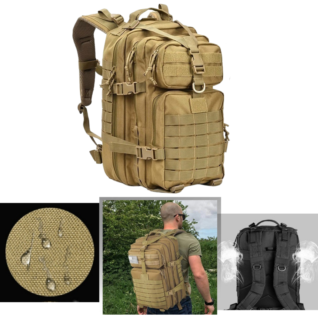 Sac à dos de camping résistant de 50L