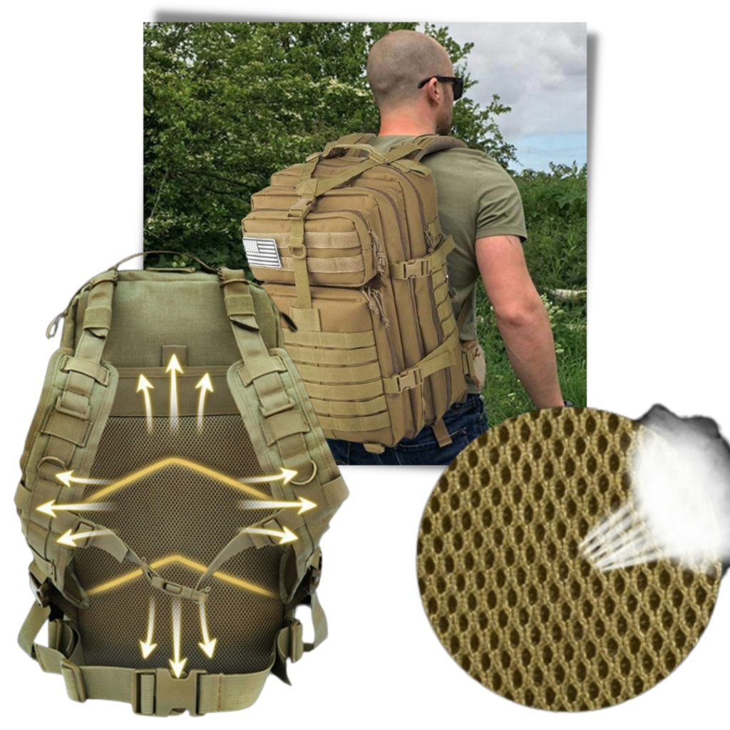 Sac à dos de camping résistant de 50L