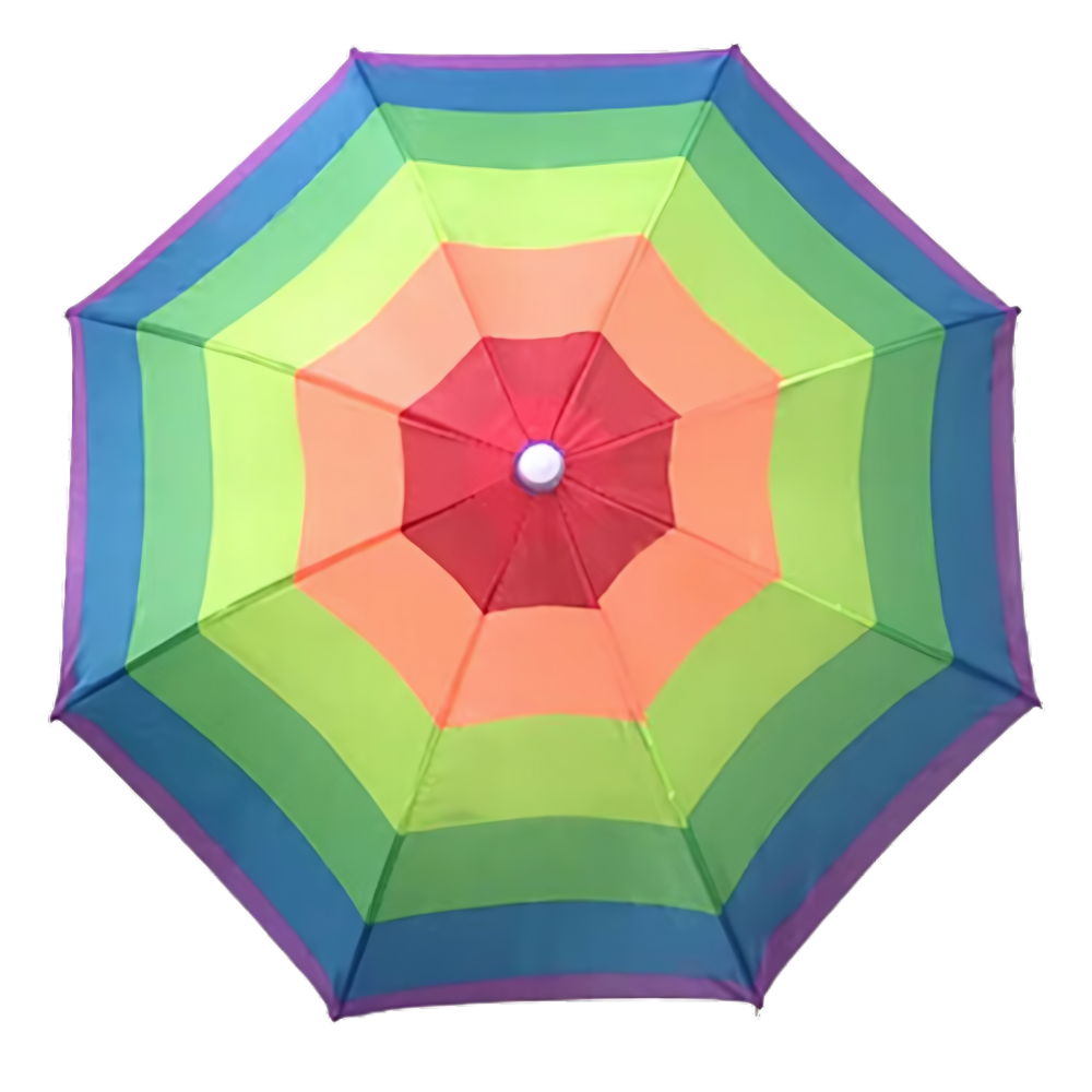 Chapeau parapluie ajustable mains libres