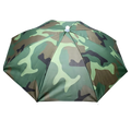 Chapeau parapluie ajustable mains libres