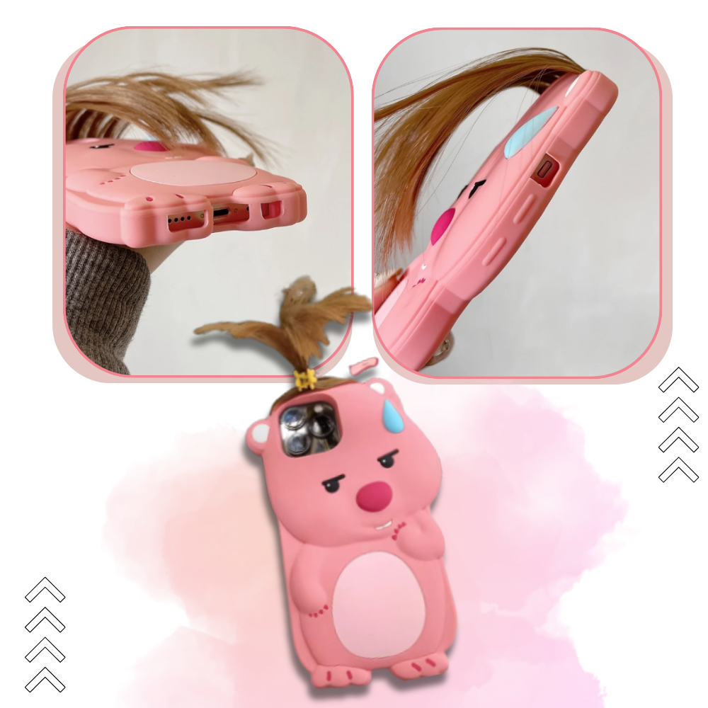 Adorable étui rose pour Iphone