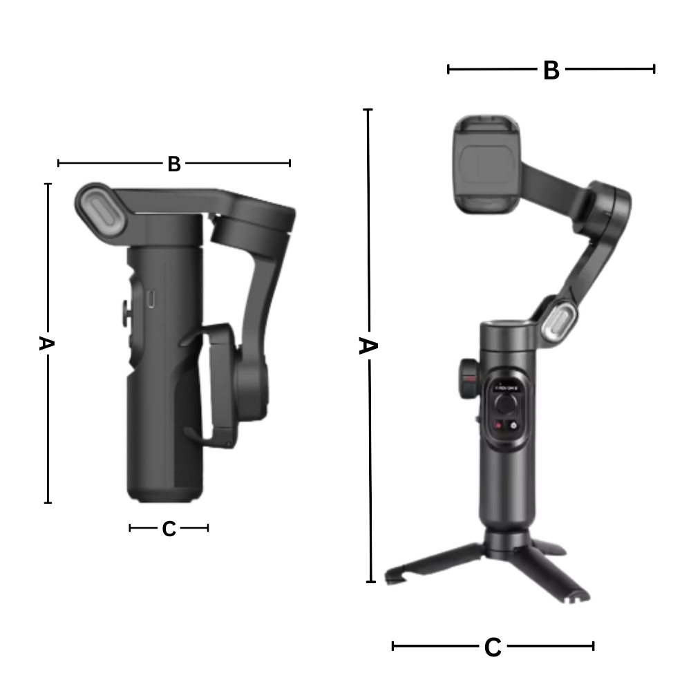 Stabilisateur de téléphone avec suivi par IA