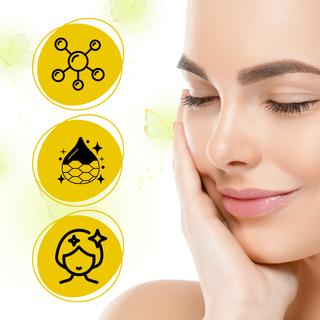 Lotion tonique au collagène éclaircissante anti-âge