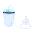 Biberon auto-alimenté avec valve anti-colique