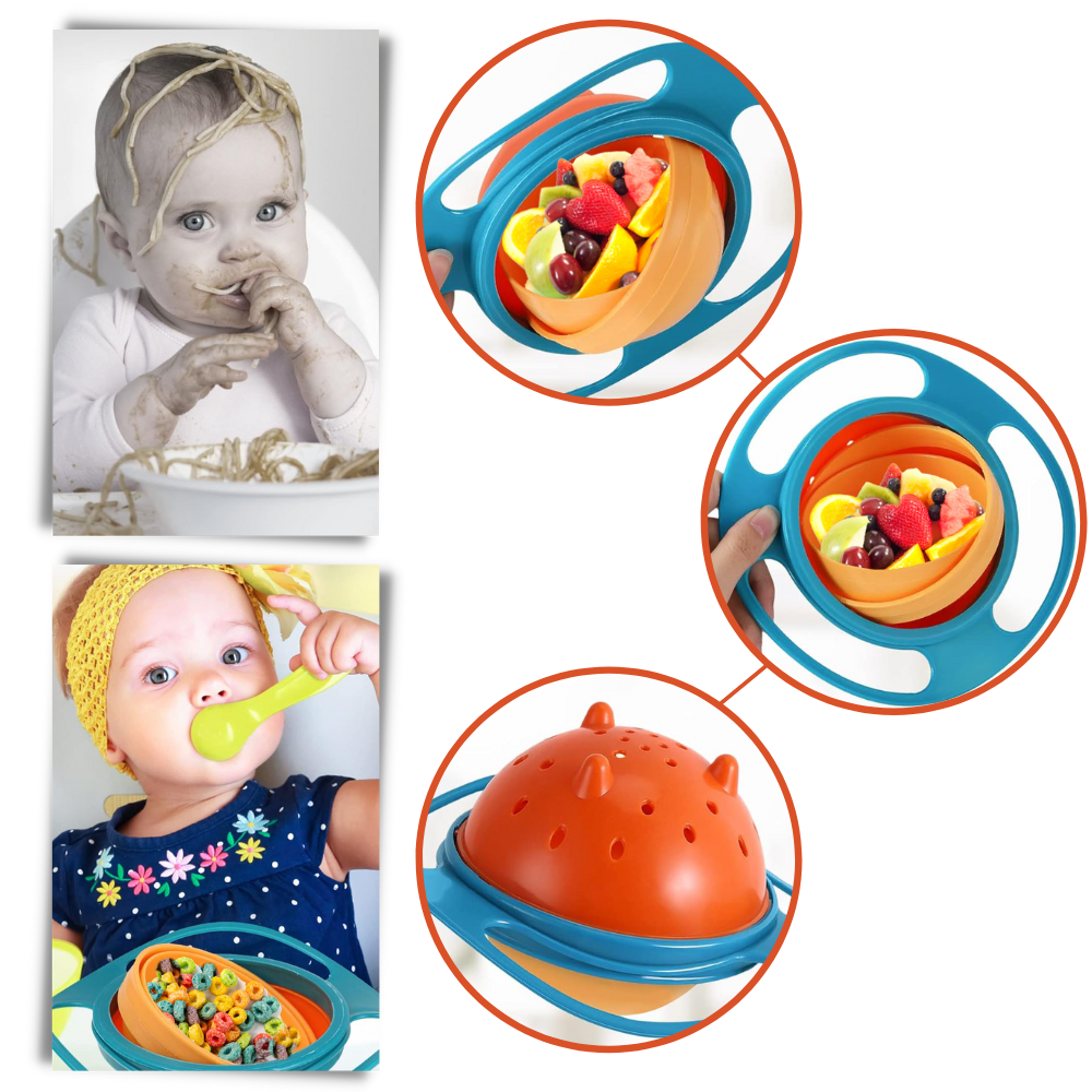 Bol gyroscopique universel pour bébé