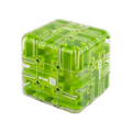 Cube labyrinthe Brain Builder puzzle 3D à bille