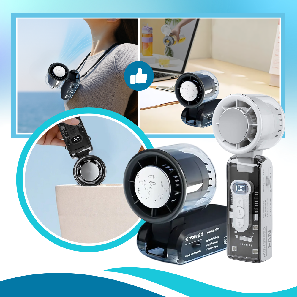 Mini ventilateur Turbo portatif