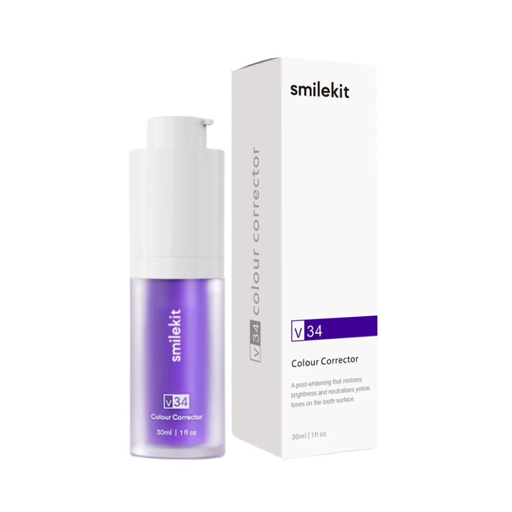 Dentifrice violet éclaircissant